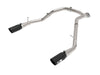 AFE 49-42080-B Bore-HD 3 IN 409 Stainless Steel DPF-Back Exhaust System w/Black