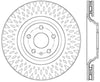 Stoptech 127.33140L Slotted & Drilled Sport Brake Rotor