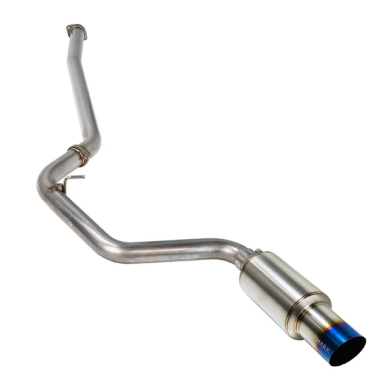 Remark RK-C1076S-02T 08-14 fits Subaru WRX / STI Hatch Cat-Back Exhaust R1 Spec Single Exit Titanium