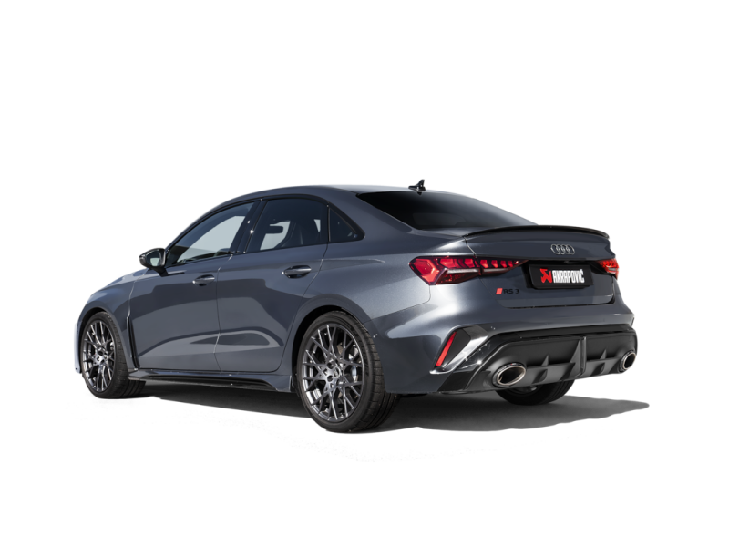 Akrapovic S-AU/TI/28H 2025+ fits Audi RS3 Sedan (8Y FL) Evolution Line Catback -