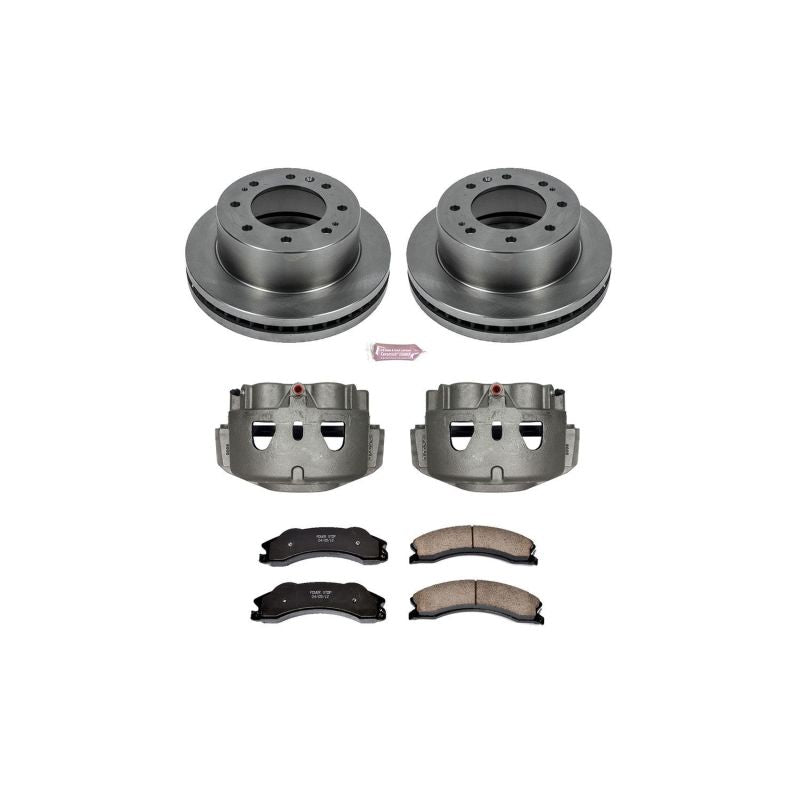 Power Stop KCOE5559 2011 fits GMC Sierra 3500 HD Front Autospecialty Kit w/Cals