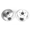 PowerStop fits Lexus 04-06 RX330 Rear Evolution Drilled & Slotted Rotors - Pair