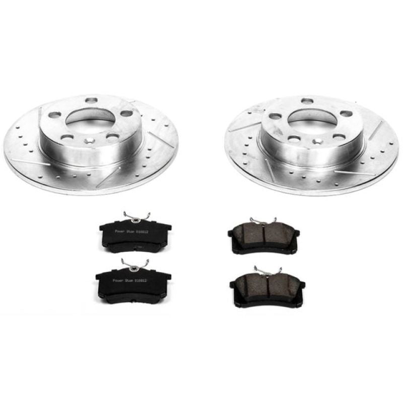 PowerStop K847 fits Volkswagen 98-10 Beetle Rear Z23 Evolution Sport Brake Kit