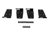 Kentrol 50420 fits Jeep 76-93 CJ/Wrangler YJ Hardtop Door Hinge Set 4 Pieces - Powdercoat Black