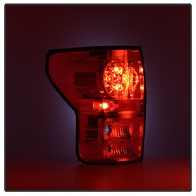 Spyder 5029591 fits Toyota 07-13 Tundra LED Tail lights Chrome ALT-YD-TTU07-LED
