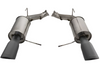 Roush 421145-BLK 11-14 fits Mustang V6 Black Tip Axle Back Exhaust