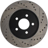 Stoptech 127.61086R 05-10 Ford Mustang GT Front Right Slotted & Drilled Rotor