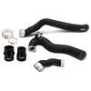 Mishimoto MMICP-MUS4-24WBK 2024+ fits Ford Mustang EcoBoost Charge Pipes - Wrinkle Black