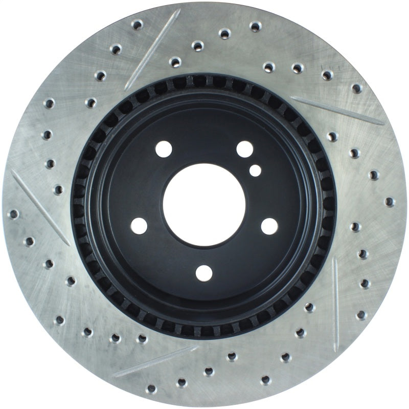 Stoptech 127.34097L Slotted & Drilled Sport Brake Rotor