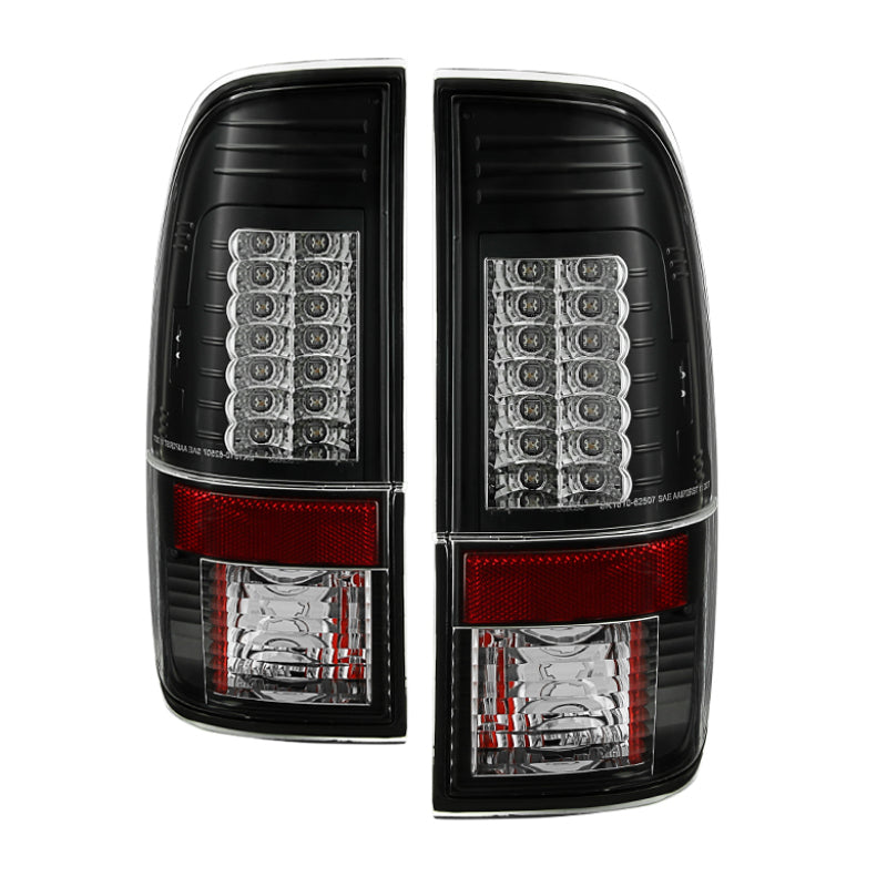 Spyder 5029188 fits Ford 08-15 Super Duty Version 2 LED Tail Lights Black ALT-Y