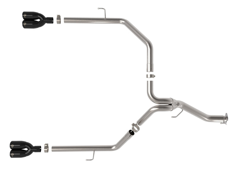 AFE 49-38095-B Series 3in 304SS DPF-Back 21 fits Jeep Gladiator V6-3.0L (td) D