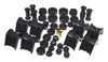 Prothane 6-2017-BL fits Ford 73-79 F150 4wd Total Kit - Black