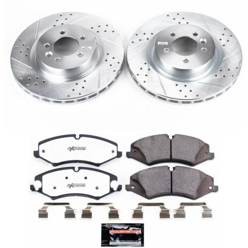 PowerStop K7683-36 11-16 Land fits Rover LR4 Front Z36 Truck & Tow Brake Kit