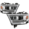 Spyder 5087638 fits Dodge 19-20 Ram Halogen Model Only Projector Headlights Chr