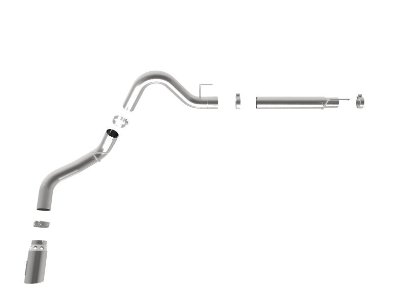 AFE 49-43143-P its Ford F-150 V6-3.0L (td) Large Bore 409 SS DPF-Back Exhaust S