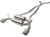 AFE 49-36103-P 2-1/2in 304SS Cat-Back Exhaust fits Infiniti G37 08-13/Q60 14-1