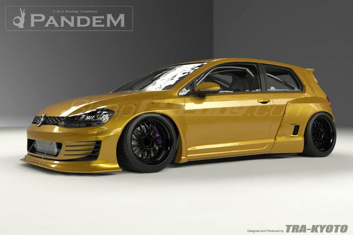 GReddy 17090314 2015+ fits Volkswagen Golf GTI MK7 3-DR Pandem Rear Fenders