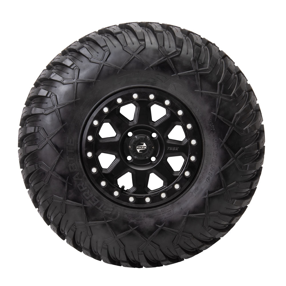 Tusk 2012070003 4/137 Uinta Beadlock Wheel 14x7 5.0 + 2.0 Matte Black