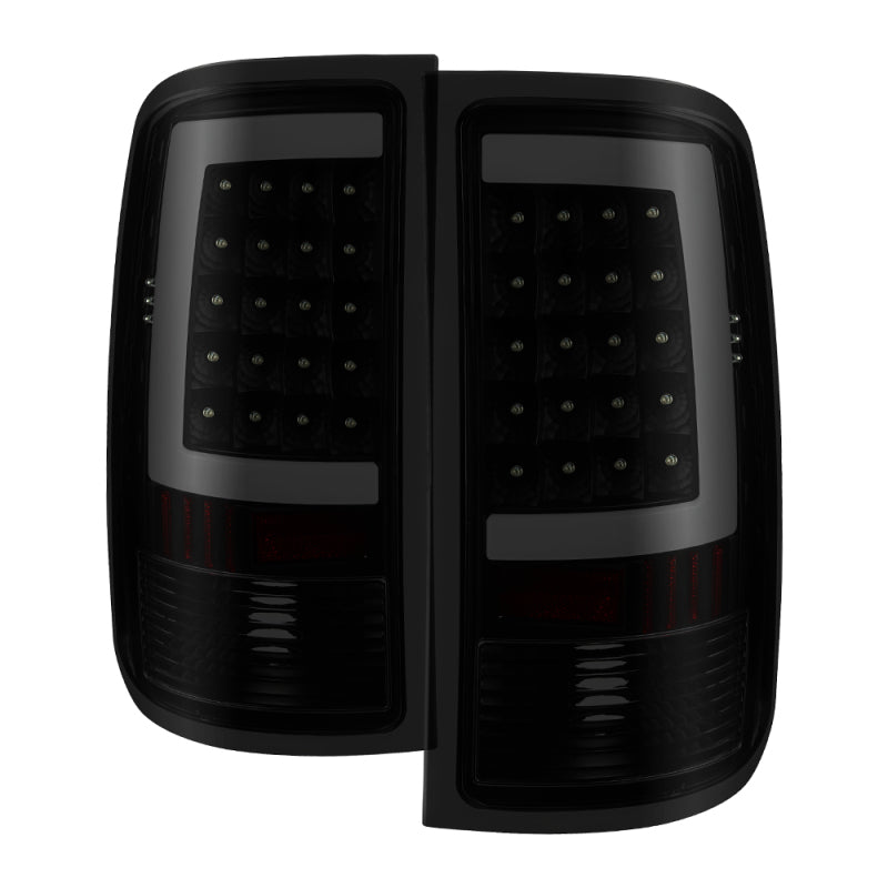 xTune 9038518 07-13 fits GMC Sierra 1500 LED Tail Lights - Black Smoke (ALT-ON-