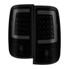 xTune 9038518 07-13 fits GMC Sierra 1500 LED Tail Lights - Black Smoke (ALT-ON-