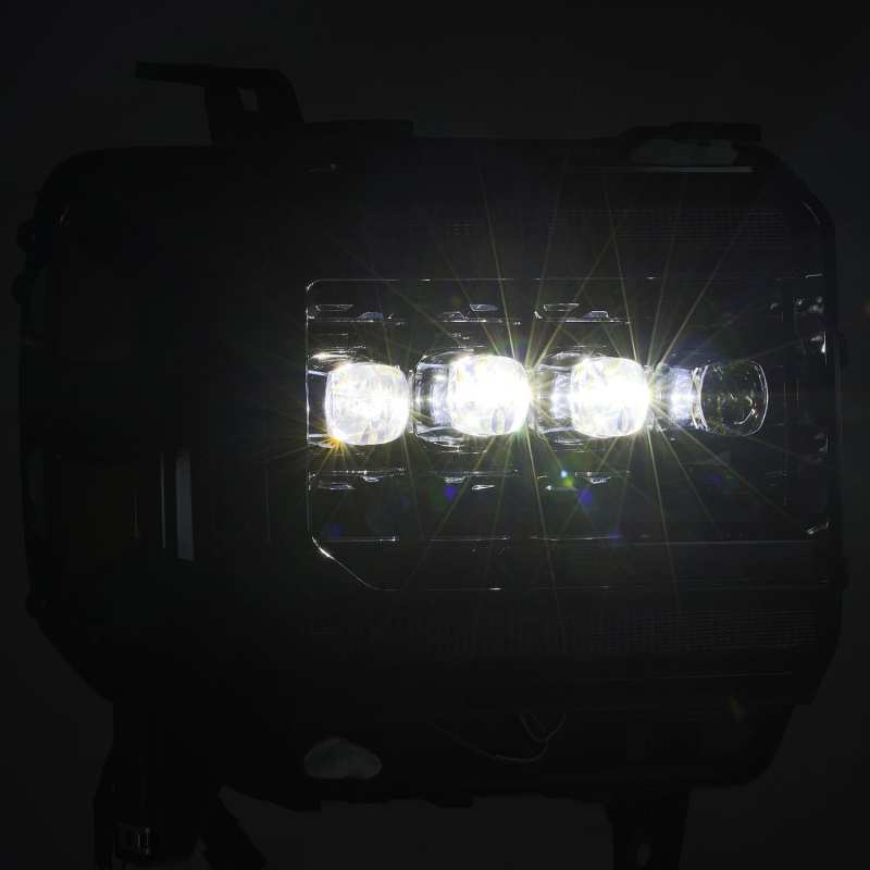 AlphaRex 880616 fits GMC 14-18 Sierra NOVA LED Proj Headlights Plnk Style Alpha