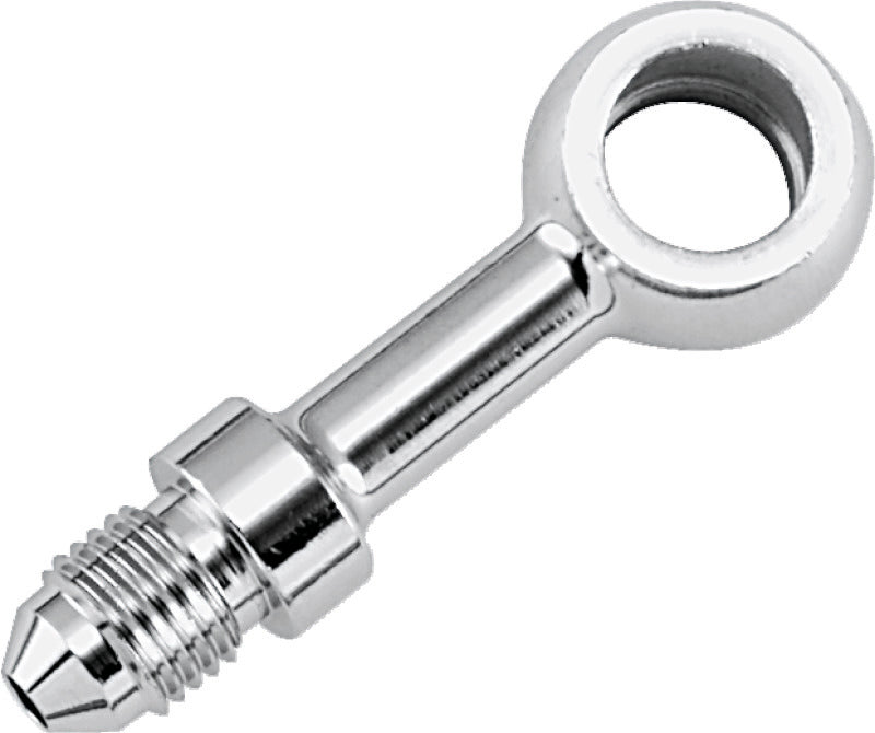 Twin Power 35955 Chrome Brake Fitting 3/8 Inch X AN3 Straight Banjo Adaptor