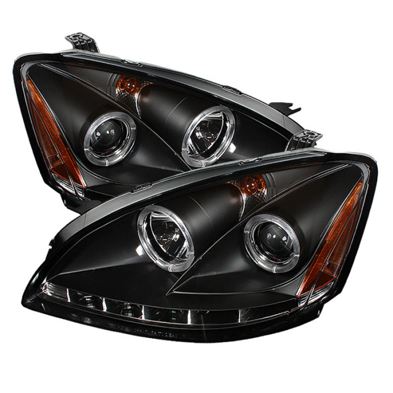 Spyder 5008077 fits Nissan 02-04 Altima Projector Headlights Halogen Model- LED
