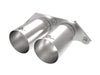 AFE 49C36435-H Mach Force Xp 4in 304 SS Bolt-On Exhaust Tips Brushed 14-19 fits
