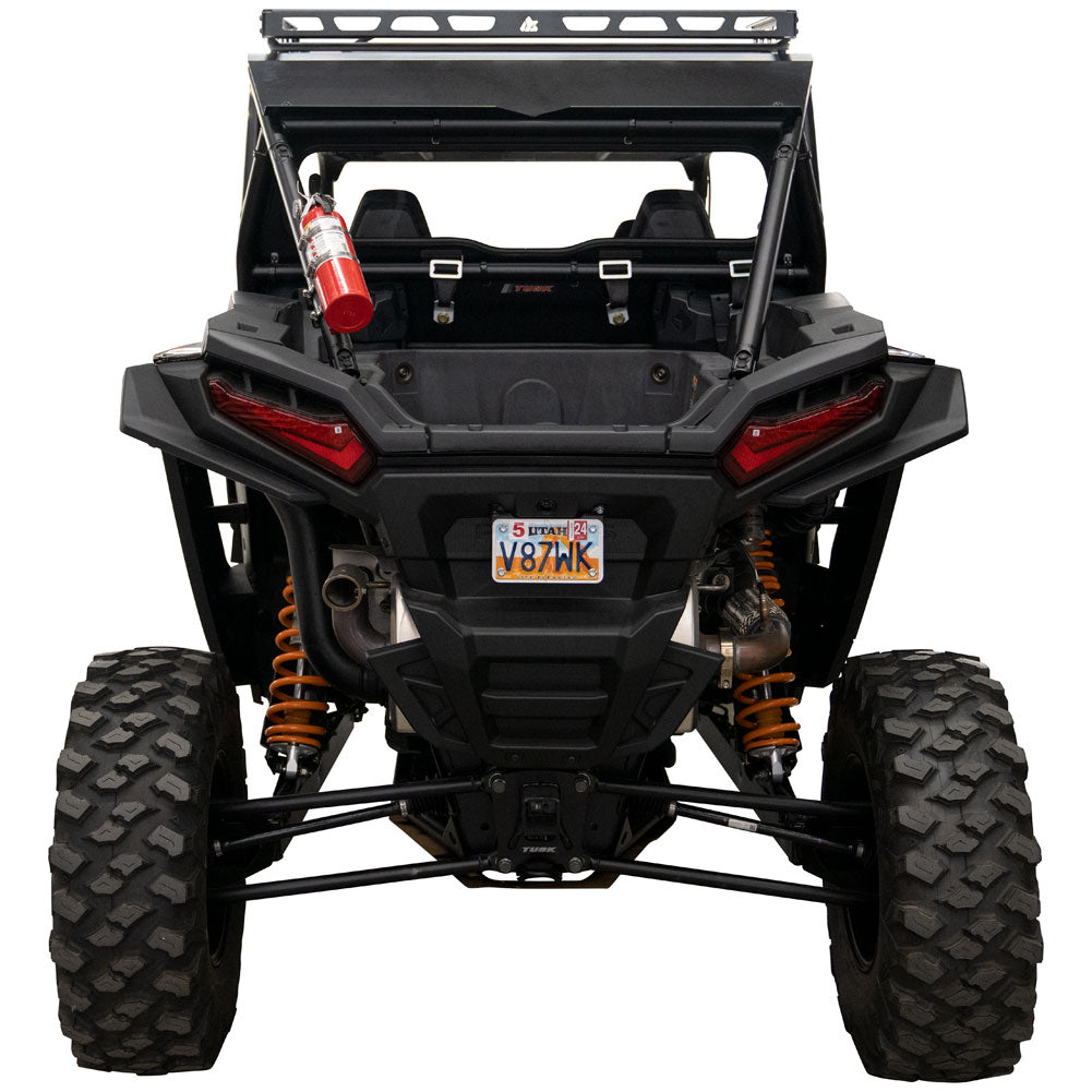 Tusk 2030490009 UTV Rear Glass Window With Speaker Cut Outs