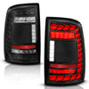 ANZO 311482A 19-24 fits RAM 2500/3500 Full LED Tail Lights SeqSig Black - Pair