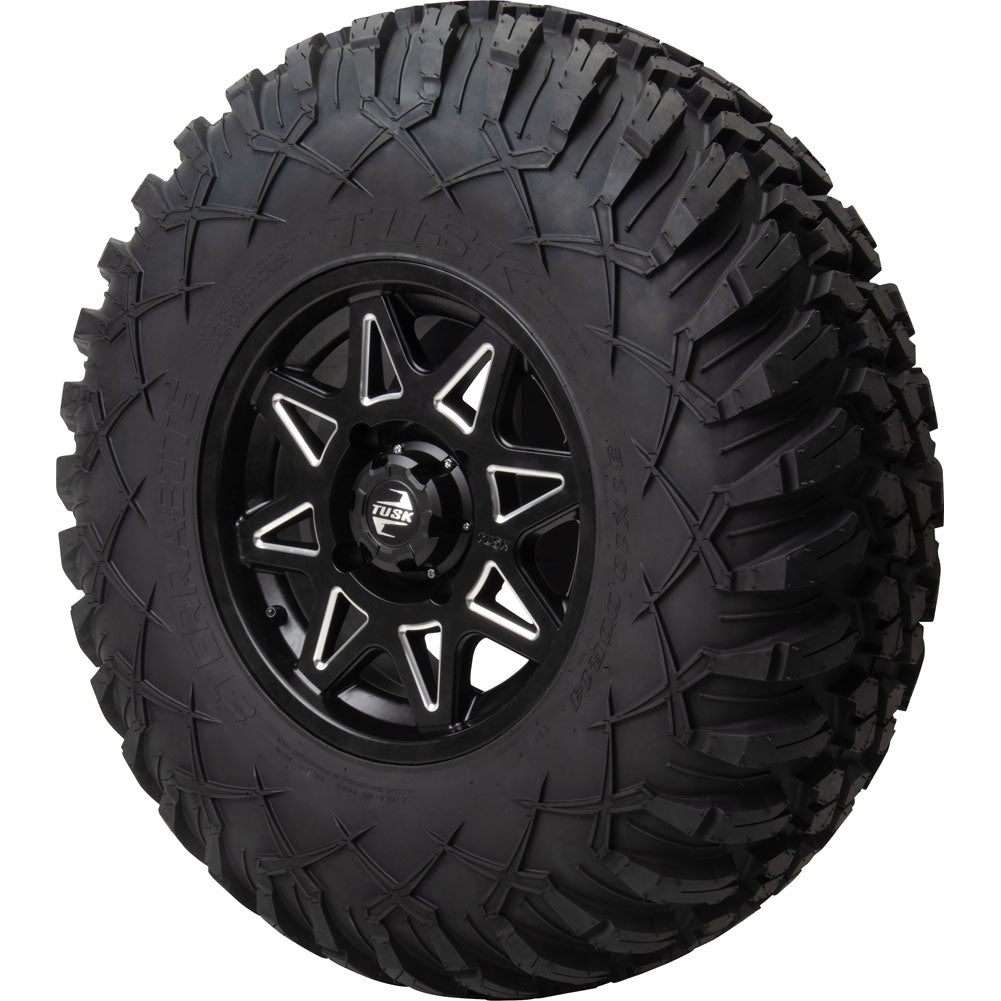 Tusk 2040890017 4/110 Tintic Wheel 15x7 5.0 + 2.0 Milled/Black