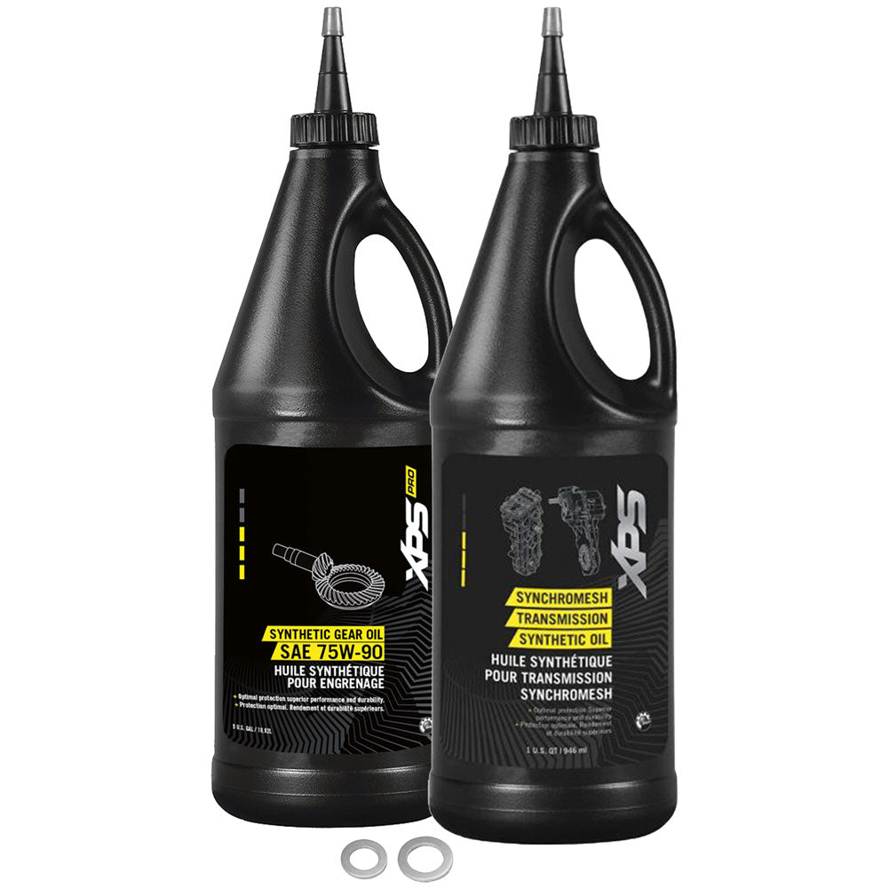 Tusk 2044120010 Drivetrain Oil Change Kit with Can-Am Oil