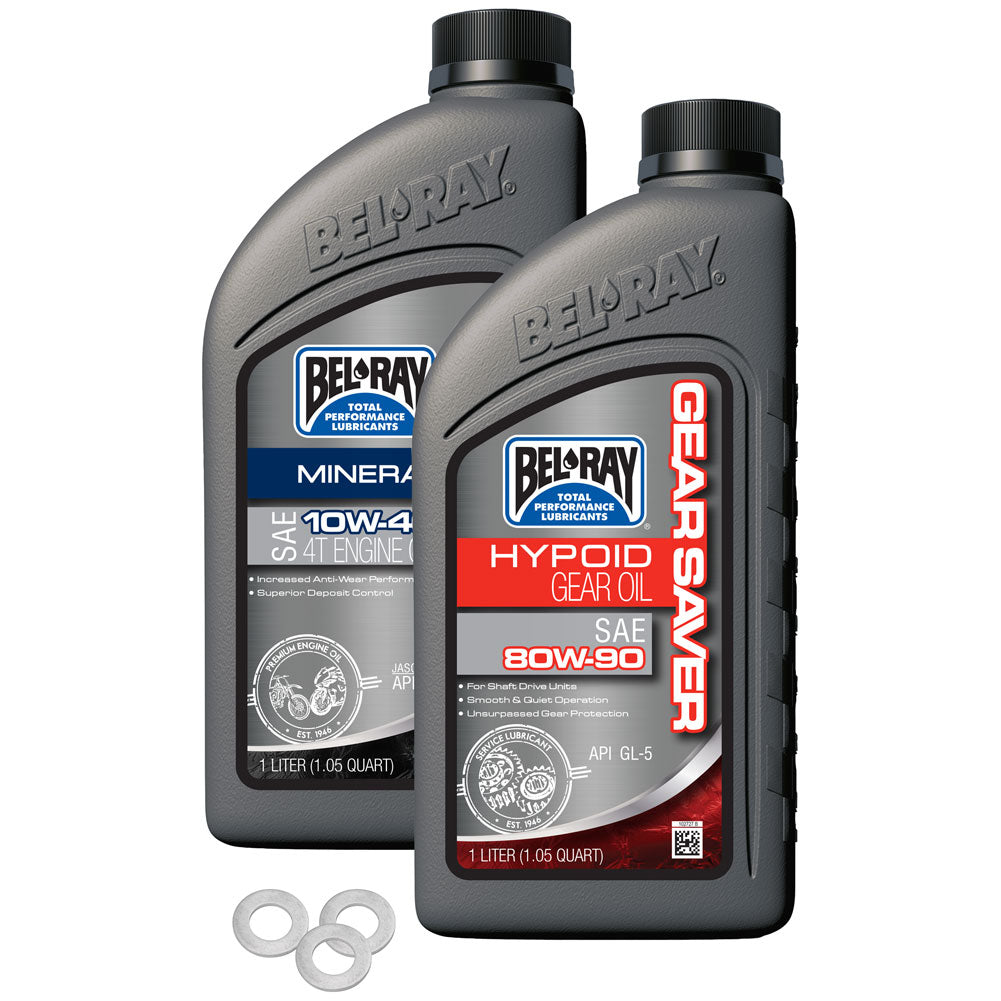 Tusk 2044120161 Drivetrain Oil Change Kit with Bel-Ray Oil