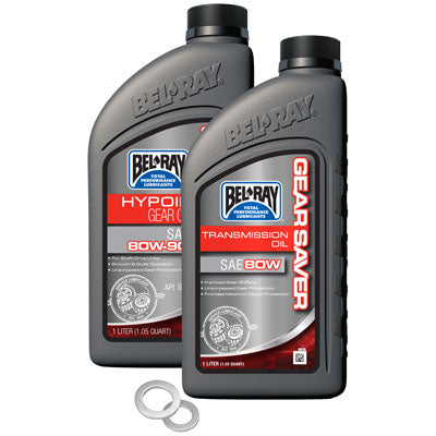 Tusk 2044120164 Drivetrain Oil Change Kit with Bel-Ray Oil