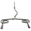 Remark RK-C2063H-11 2022+ fits Honda Civic Sport Sedan (FE2) Catback Exhaust - Dual Stainless Steel Tips