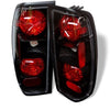 Spyder 5006837 fits Nissan 98-00 Frontier Euro Style Tail Lights Black ALT-YD-N