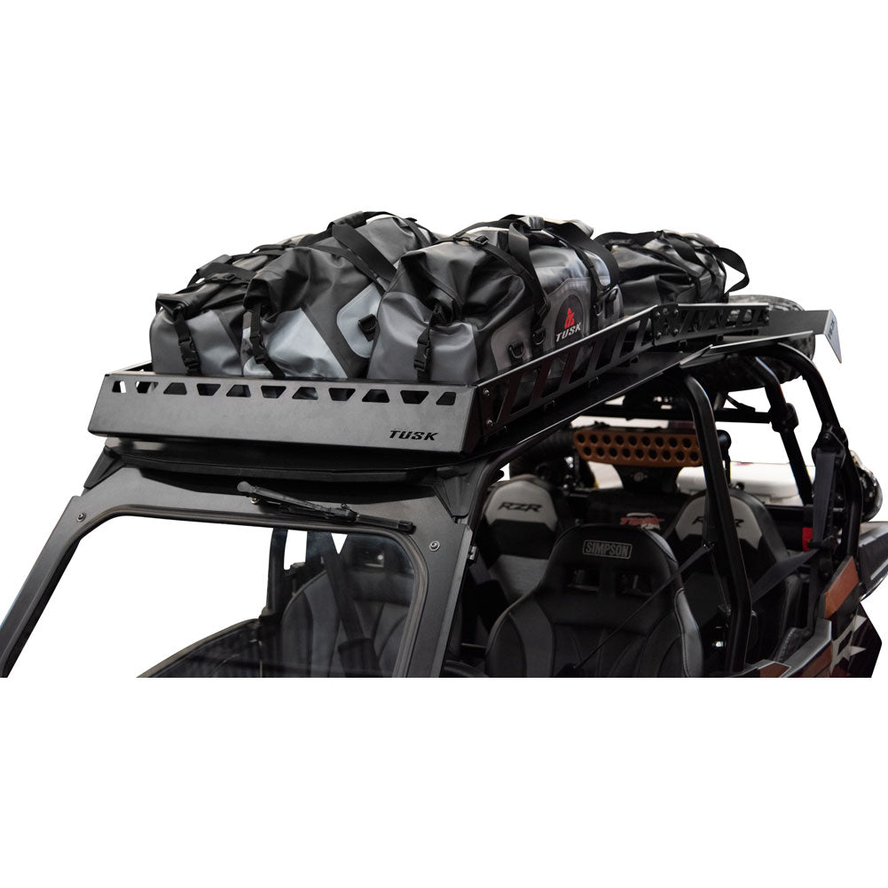 Tusk 2070140007 UTV Adventure Roof Rack With Tusk Force Aluminum Roof