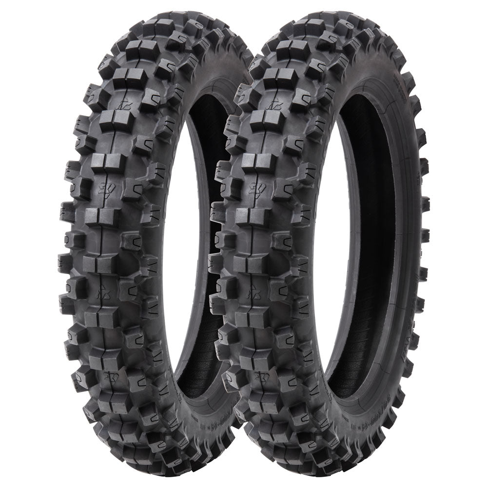 Tusk 2073670013 EMEX T-35 Soft/Intermediate Terrain Tire Set 60/100x10 70/100x10