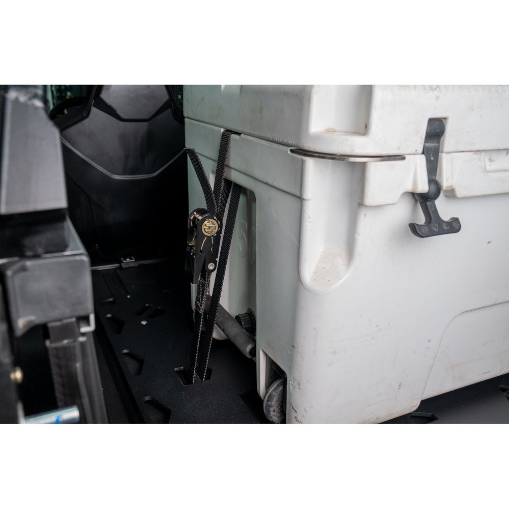 Tusk 2074280002 UTV Bed Cargo Rack Large Lower Black Powder Coated