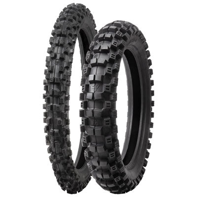 Tusk 2074950006 EMEX T-45 Int/Hard Terrain Tire Set 80/100x21 120/90x18