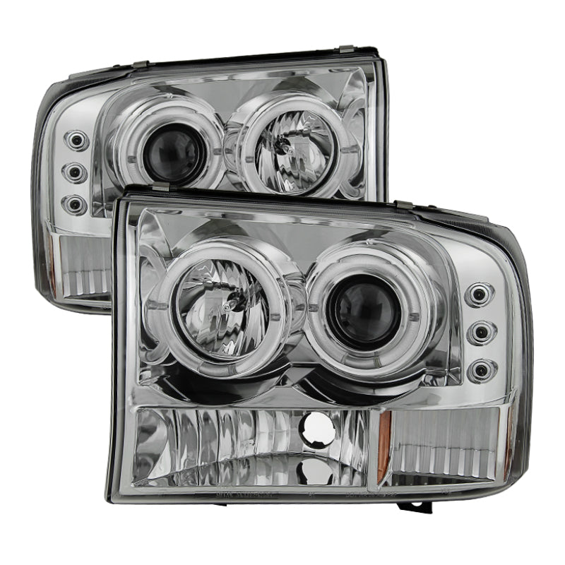 Spyder 5010360 fits Ford 99-04 F250 Super Duty Projector Version 2 LED Halo LED