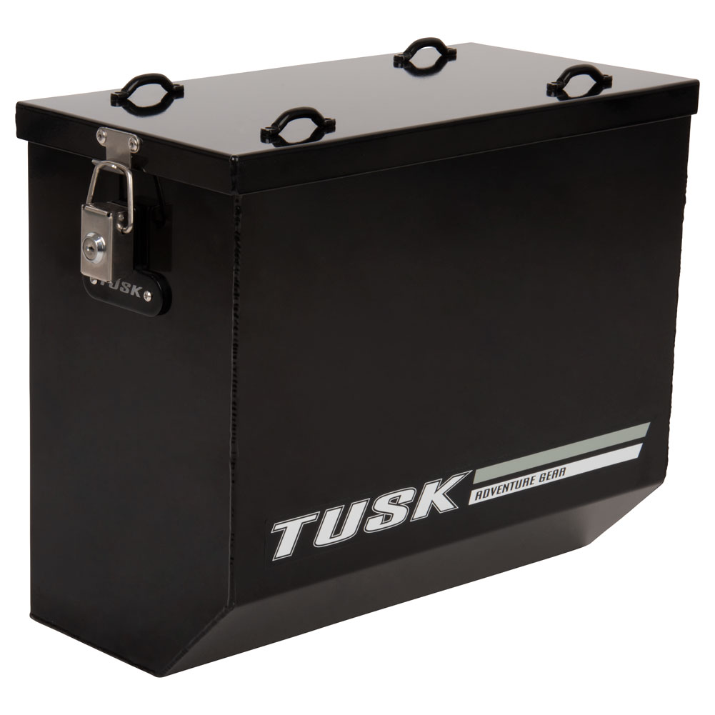 Tusk 2091470002 UTV Quick Release Cargo System- Bed Mounted Medium Box Black