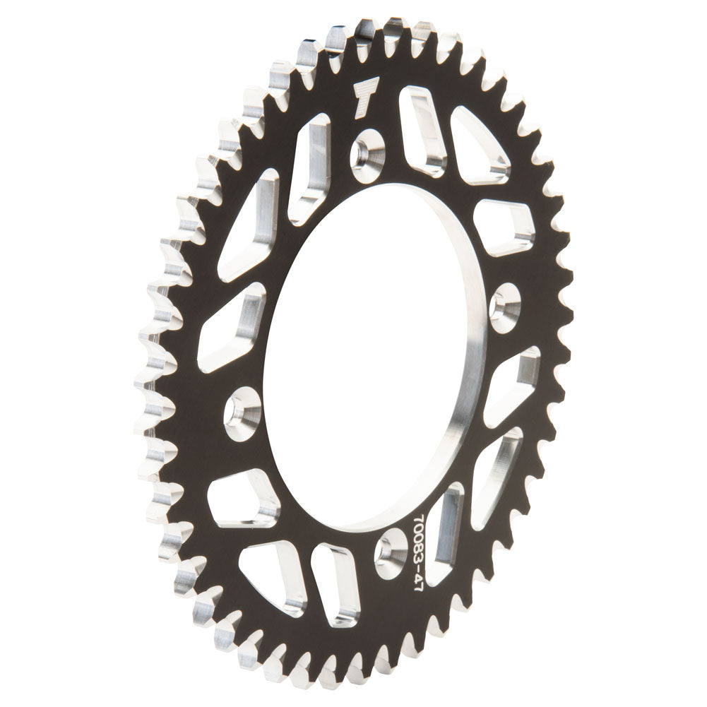 Tusk 2091670083 Rear Aluminum Sprocket 47 Tooth Black