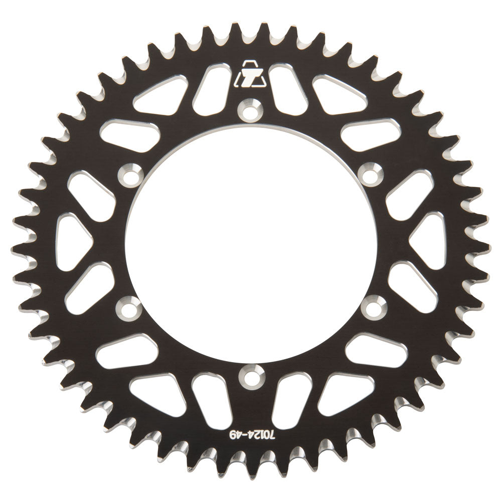 Tusk 2091670124 Rear Aluminum Sprocket 49 Tooth Black