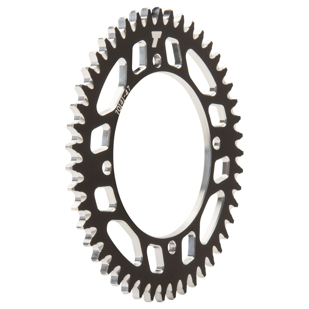 Tusk 2091670141 Rear Aluminum Sprocket 47 Tooth Black