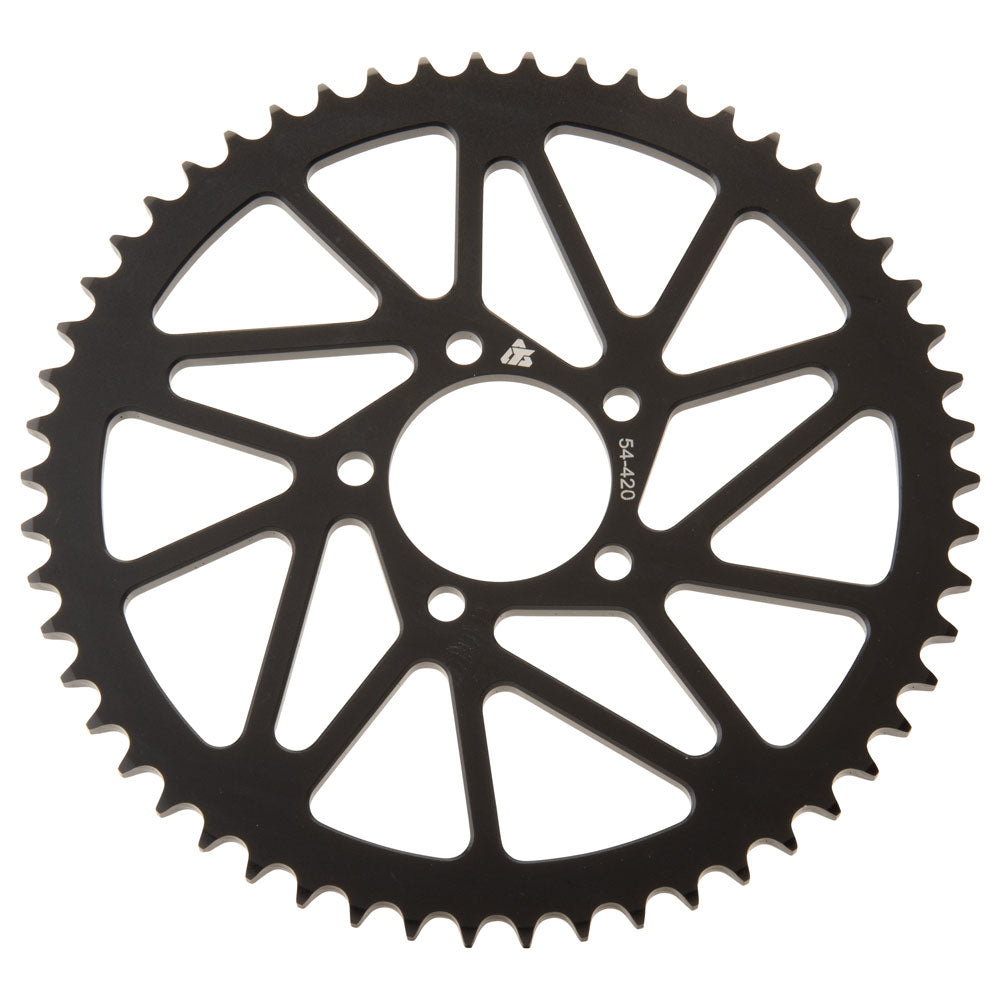 Tusk 2091670158 Rear Aluminum Sprocket 54 Tooth Black