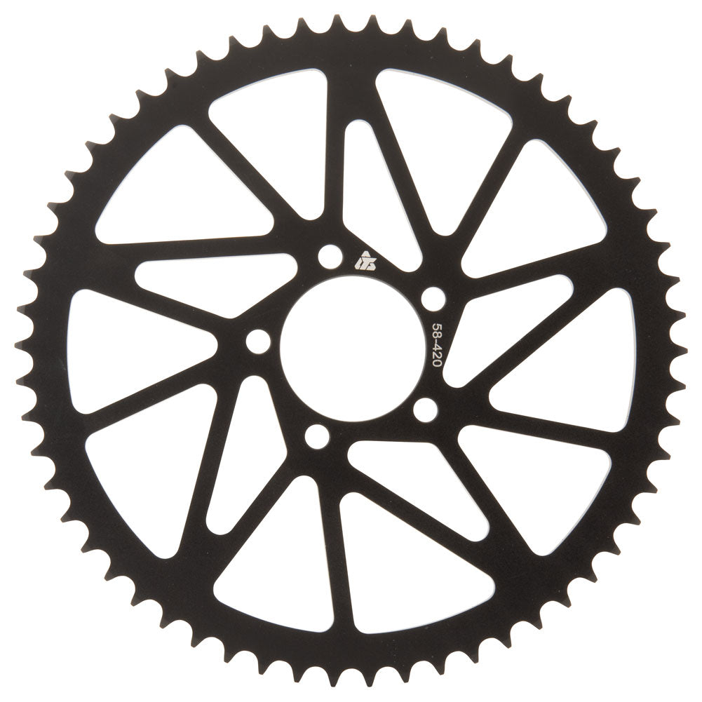 Tusk 2091670159 Rear Aluminum Sprocket 58 Tooth Black