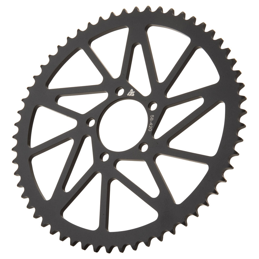 Tusk 2091670159 Rear Aluminum Sprocket 58 Tooth Black