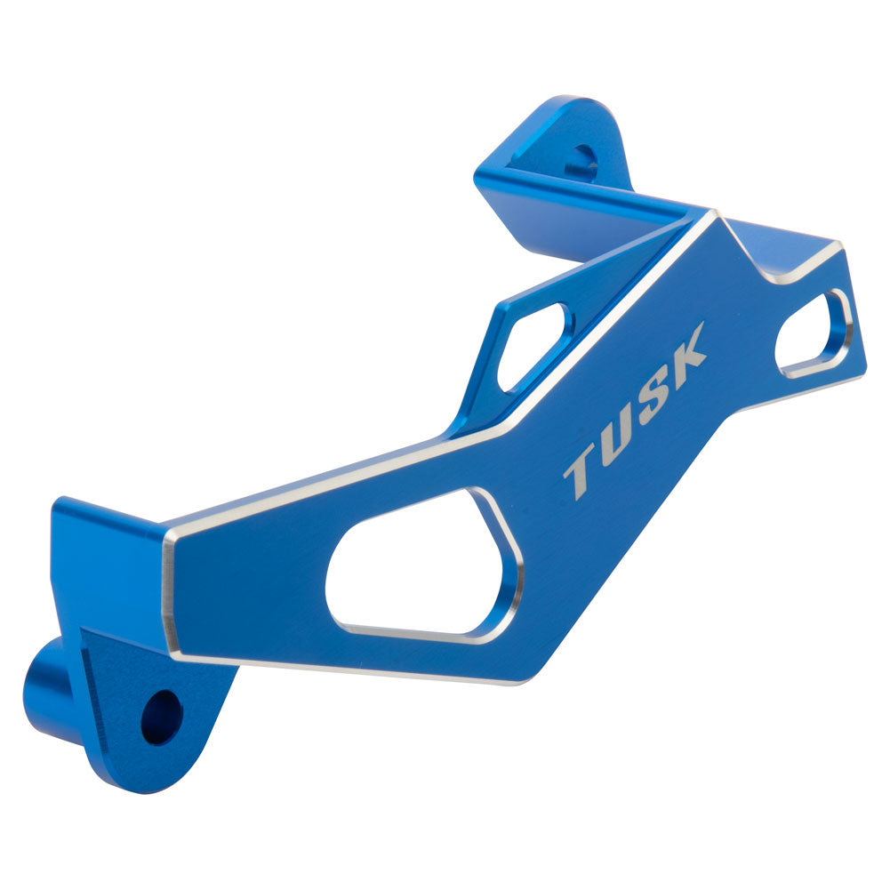 Tusk 2093870001 Rear Brake Caliper Support Disc Guard Caliper Guard Blue