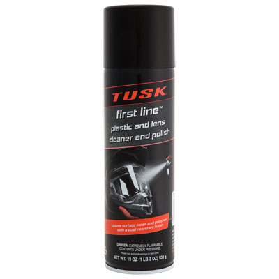 Tusk 2097740001 First Line Plastic and Lens Cleaner and Polish 19 oz.